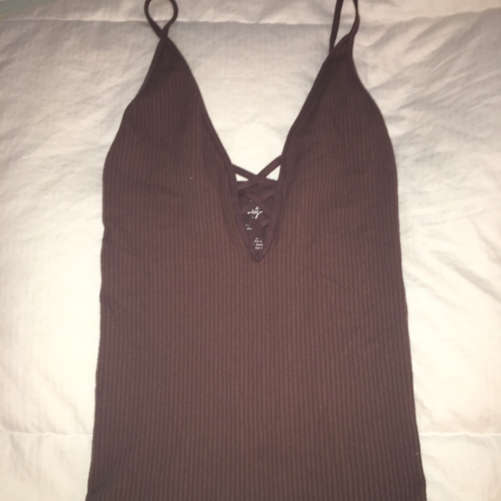 free people cross fire tank top